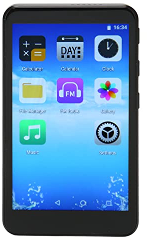 Lettore MP4 Wi-Fi, Lettore Musicale Bluetooth 5.0 con Touch Screen Completo da 3,97 Pollici, Jack da 3,5 Mm Integrato, Radio FM, Funzione Lettore di E-book (32GB)