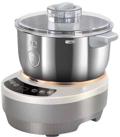 Stainless Steel Dough Maker, With Ferment Function - 5L/7L Mixer For Home, Non-Stick, Timing Panel, 25-38℃ Dough Proofer