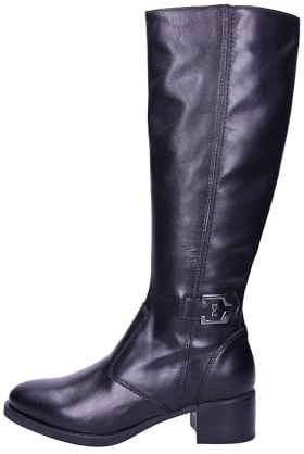 Nero Giardini I308800D Stivali Donna in Pelle - Nero 38 EU