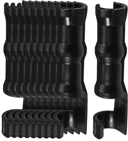 ibasenice 30 Piezas De Pinzas Para Película De Invernadero Pinzas Fijas Para Red Exterior Pinzas Para Plantas Pinzas Para Película De Jardín Pinzas Para Invernadero Pinzas De Abs