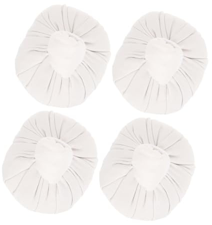 Palla da Massaggio alle Erbe 4 Pezzi in Cotone Bianco per Spa | Pindasweda Massaggio Kit, Moxibustion e Moxa Compress Ball, Relax Essential Oils Massage Ball