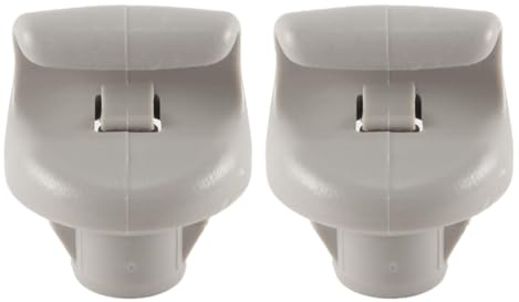 Orivin 2 PCS Sun Visor Vanity Mirror Attachment Durable Clip Compatible with Nissan Qashqai J10,96409BC402