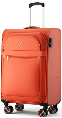ABISTAB Weichschalen Handgepäck Koffer - Stoff Koffer Trolley 55x38x23cm