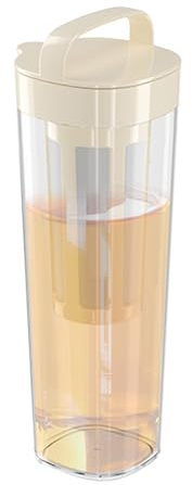 helada,fría | de té de 1100 ml con asa - Botella de agua portátil para refrigerador con filtro, olla para jugos de verano para té caliente, café
