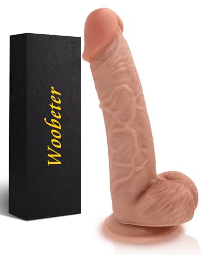 Woobeter 7 Inch Realistic Dildo Sex Toys for Men Women, Silicone Dildos