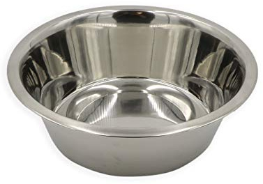 Aimé | Hundenapf und wassernapf hund | Hundenapf Edelstahl | Widerstandsfähig für Wasser und Futter, leicht zu reinigen | Durchmesser 24,5 cm | Kapazität 2,8 L | Futternapf Hund für große Hunde