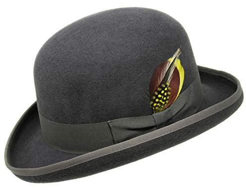 Borges & Scott - Premium Orwell Bowler-Hut, Formal, Wollfilz