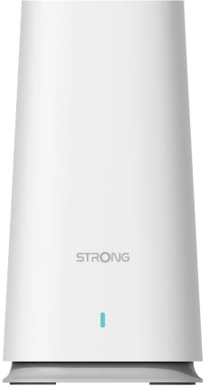 STRONG Atria Wi-Fi Mesh Home 2100 ADD-ON, WLAN Verstärker, bis zu 7X schnelleres WLAN, 2100 mbit/s, zusätzliche 100m2 Abdeckung, Repeater, Access Point, 2,4 GHz + 5 GHz, 2X Gigabit LAN, weiß