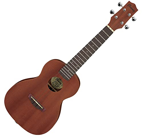 IBANEZ Konzert Ukulele inklusive Gigbag - Open Pore Natural Finish (UKC100-OPN)