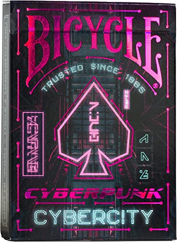 Bicycle - Cyberpunk Cyber City, 62,5 x 88 mm, White