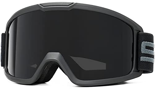 SPOSUNE Ski & Snow Goggles - Windproof, Anti-Fog, UV Protection for Men & Women - Dirt Bike, Motorcycle, ATV, Off-Road, OTG