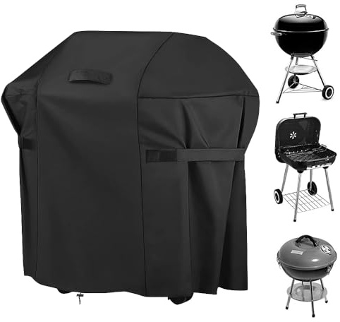 Mineup Grillabdeckung Wetterfest, Gasgrill Abdeckung, Gasgrill Abdeckhaube, Grill Barbecue Abdeckung, Oxford-Stoff Grillhaube, Grillabdeckung Schutzhülle, Gasgrill Schutzhülle(77 * 67 * 110cm)