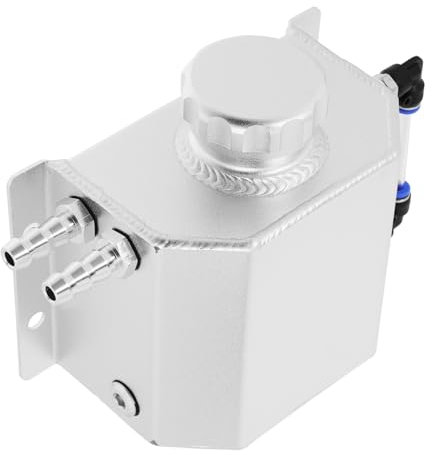 HAPINARY Tanica Di Raccolta Separatore Aria Olio Serbatoio Di Raccolta Olio Auto 1 Litro Robusto Materiale Metallico
