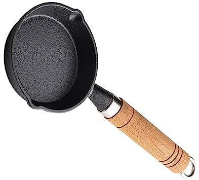 KICHOUSE Mini Padella Antiaderente Per Uova e Frittate Padella Da Cucina Piccola Per Colazione e Cottura Quotidiana Utensile Pratico e Resistente