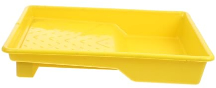 HYTROVE Bandeja De Pintura Plástica Ligera y Portátil para Bricolaje Soporte para Rodillos Fácil De Limpiar y Uso Múltiple Proyectos De Pintura Doméstica