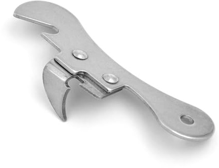 Apriscatole e apribottiglie Culnflun con design a taglio sicuro, perforatore per lattine in acciaio inossidabile con taglio sicuro per bottiglie e attività quotidiane in Presa