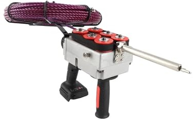 Filettatrice for tubi 40 m/min 15 metri Filo TEP 6 ruote Filettatrice for tubi elettrica Buona compatibilità for la decorazione domestica