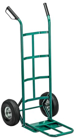 FYRKANT Carrello Portasacchi con pala ribaltabile, ruote pneumatiche, Carrello da Trasporto per Traslochi, Magazzino e Giardino, Portata Massima 250 kg