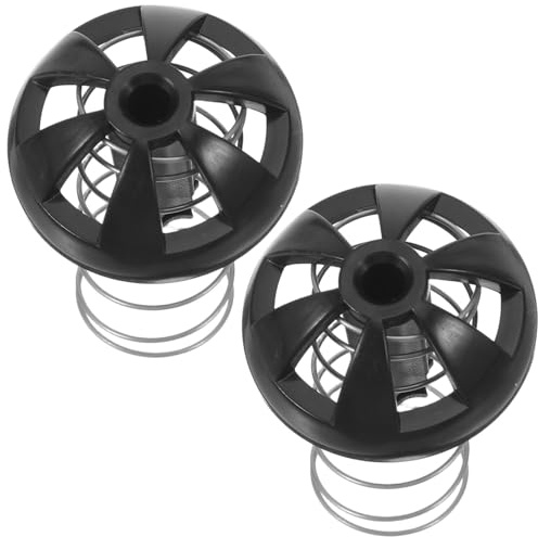 Operitacx 2 Set Kit di Ricambio in Plastica e Silicone Tappi a Molla Installazione Rapida Rimovibili Nero per Macchina da Caffè per Uso Domestico e Commerciale Uso Domestico e Commerciale