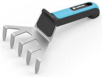 CELLFAST Gartenrechen Universal Rechen Rasenrechen Metall 155 cm 0,9 kg