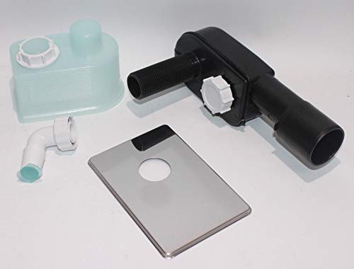 Sanitaer PE-Unterputz-Geräte-Siphon DN40 DN50 UP Sifon Siphon Abwasser Unterputzsiphon Wandeinbau Unterputz Waschmaschine Spülmaschine