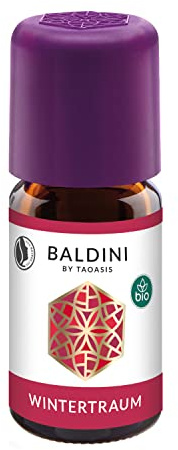 Baldini Wintertraum BIO, 100 % naturreine Duftmischung Bio, 5 ml