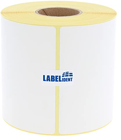 Labelident Versandetiketten 105 x 174,8 mm - 400 Thermoetiketten auf Rolle, 40 mm Kern | Selbstklebende Thermodirekt-Labels für DHL, DPD, FedEx, GLS, Hermes, UPS