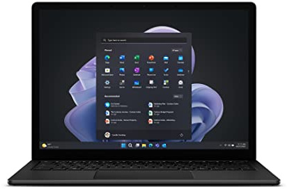 Microsoft Surface Laptop 5 i5-1245U Computer portatile 34,3 cm (13.5) Touch screen Intel® Core i5 16 GB LPDDR5x-SDRAM 256 GB SSD Wi-Fi 6 (802.11ax) Windows 10 Pro Nero