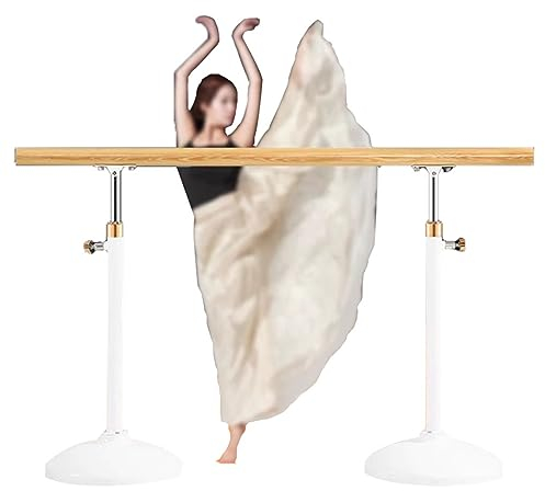 Ballettstange Hochleistungs-Ballettstange aus Stahl for Erwachsene, höhenverstellbar von 80–120 cm, geeignet for Heimtanzstudio und Fitnessstudio (Size : 1M/3.3FT)
