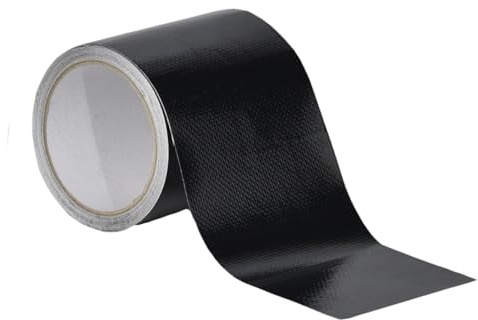 Blosy Gewebereparatur Klebeband 8cm x 7.5m, Zelt Reparaturband Wasserdichtes, Extra starke Klebekraft & Reißfestigkeit für Baustelle, Markise, Camping & Auto, Gewebeband, Panzerband