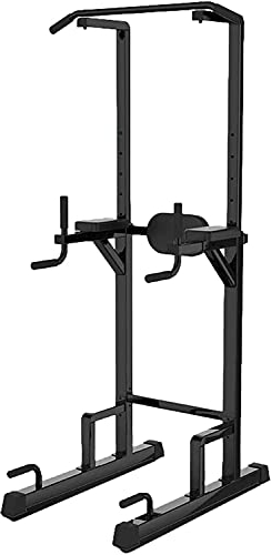 Dip-Station, Pull-Up-Power-Tower, Dip-Ständer, multifunktional, für Zuhause, Krafttraining, Fitness, Workout-Station, zehn Minuten am Tag, um gesund zu bleiben, Muskelkraft zu steigern, Schmerzen zu