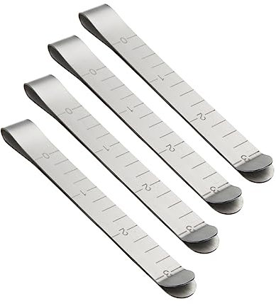 DIYEAH Nähklammer-set Zum Quilten 7 6 Cm Saumklammern Aus Metall Messlineal Aus Metall Zubehör Zum Anheften Und Markieren