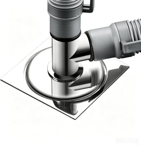 Momfin Platzsparender Siphon Für Waschbecken Flexibles Ablaufrohr Mit Auslaufsicherer Abdichtung Leiser Wasserablauf Und Pflegeleichter Reinigung(1)