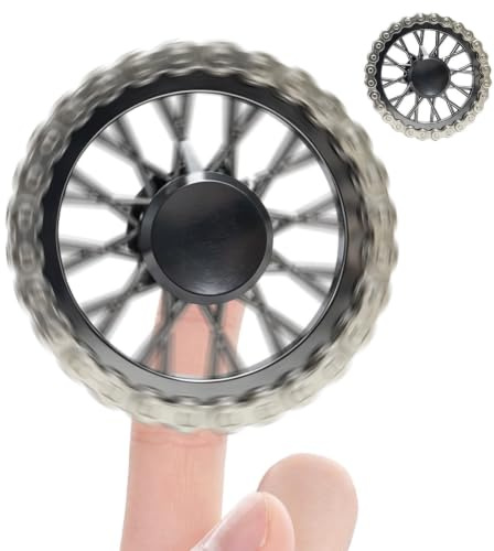 Fidgets À Main Pour Adultes En Métal Pour Portables Silencieux Et Lisses | Spinner Fidget Lot Pour Bureau École Maison Travail Étude Concentration Classe Réunion Voiture Avion Train
