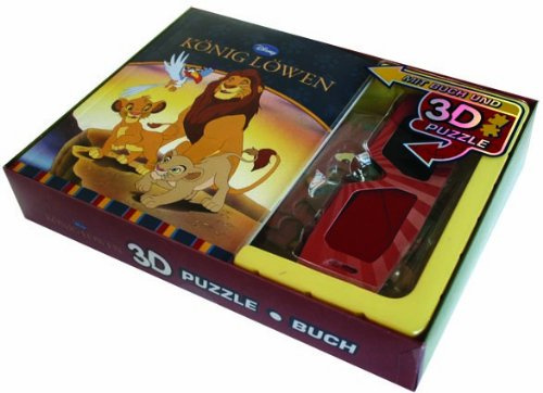 Disney Geschenkset mit Puzzle König der Löwen: Mit Buch und 3D-Puzzle sowie 3D-Brille