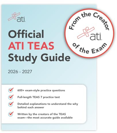 Official ATI TEAS Study Guide 2026-2027 9E