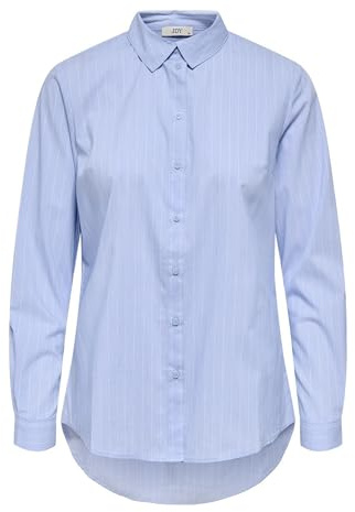 Jdy Damen Jdymio L/S Shirt Wvn Noos Cashmere Blue 36