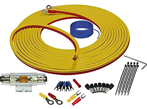 Stinger SEA4283 Marine Komplettes Verstärker-Installationsset, 3 Meter mit 8 Gauge Power + Masse