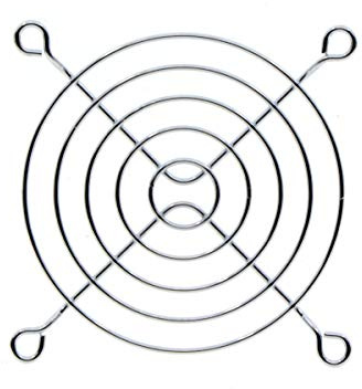 bnafes 10Pcs Fan Grill 80mm Metal Axial Cooling Fan Finger Guard Protective Grill for PC Ventilator
