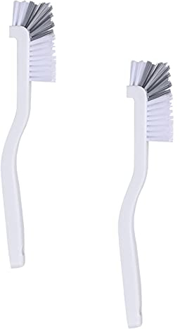 2PCS Dish Brush Set - Kitchen Cleaning Set With Corner, Bottle, Scrub, Grout, Sink, Pot and Pan Brushes - Washing Up Tools With Handle for Dishes and Bathroom