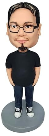 mydedor - Personalisierte Puppen-Figuren für Männer - Geburtstagsgeschenk - Auto-Armaturenbrett - Bester Freund - Arbeitskollege