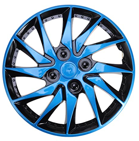 DOITOOL Enjoliveurs 14 Pouces Enjoliveur De Voiture Universel s De Roue pour Moyeu De Voiture Auto Refit Accessoire 1 Paquet