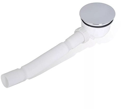 ShCuShan Tubo flexible para desagüe de flujo rápido y tubo flexible para plato de ducha, drenaje de flujo rápido, tubo flexible para plato de ducha