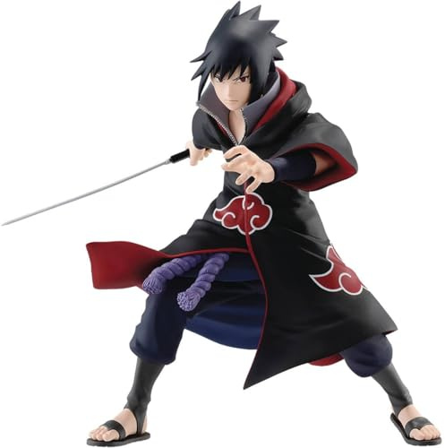 Banpresto Sasuke Uchiha Akatsuki Statue 15 cm