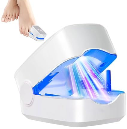 AntiFungal Laser Device Toenail Fungus Treatment Laser Fast-acting Antifungal Nail Treatment for Toenail Fungus Ideal for at-Home Treatment with Time Display,Ideal for Onychomycosis Management