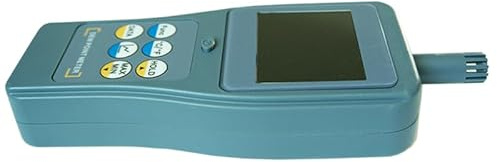 BHYIQI Digital Dew Point Meter Dew Point Monitors with Resolution 0.01 LCD Display Measure Ambient Temperature,Dew Point Temperature,Wet Bulb Temperature,Relative Humidity,Absolute Humidity,PPMv