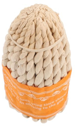 Healifty Nepal Handmade Woven Rope Incense Large Size Meditation Indoor Fragrance Incense Home Aroma Purifying Traditional 50pcs