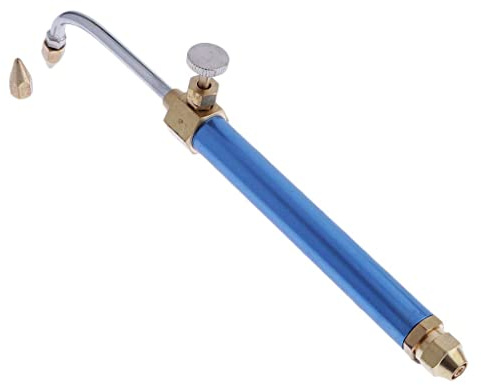 Mini chalumeau portatif for bijoux, chalumeau à gaz for bijoutiers, soudure - bleu 215 mm