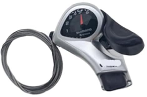 Levier de changement de vitesse de vélo TX50, Compatible avec 3x6s 3x7s gauche 6 vitesses droite 7 vitesses 18 21 vitesses, paire de manettes de vitesse(6 speed)