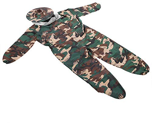 Stylebest Professionelle Imkerjacke Zum Schutz von Bienen, Leichter Kittel aus Baumwollmischung, Ideal für Imker, Größe L/XL/XXL (L)